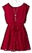 Amy Byer Big Girls' Flutter Sleeve Dress with Pleated Skirt