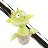 SUAVE JUGUETE: Gisela la planta tiene un pelaje de peluche NICI verde y se sienta en una maceta de peluche marrón. Con su aspecto peculiar y diseño detallado, no puedes evitar amarla