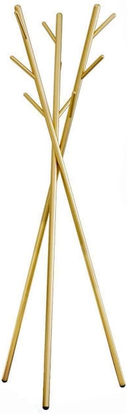 Hat Rack Wrought Iron Coat Hanger Floor Bedroom Simple Single Pole Living Room Clothes Bag