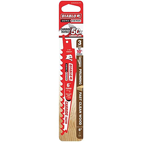 Freud-Diablo 3PK 6 TCT Fast Wood + Pruning