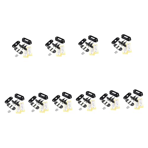 OUNONA 10 Pcs porta deslizante porta do caminhão interruptor da porta do carro banhado a níquel carr