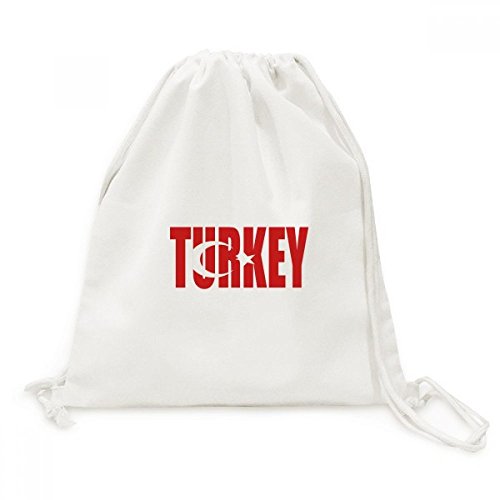Sac cordon Turquie en toile souple et résistante