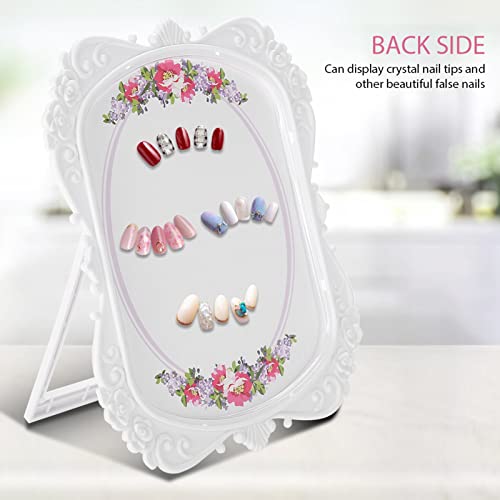Design de amostra de unhas, suporte de exibição de arte de unhas, design de flores, 48 cores, esmalt