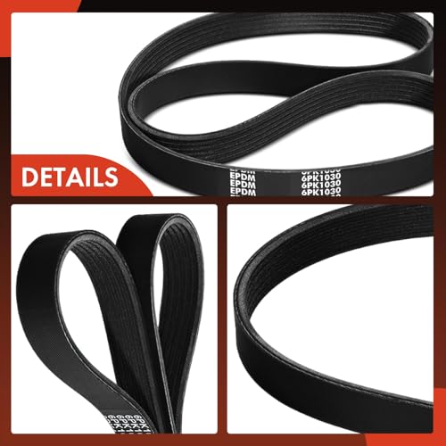 A-Premium Serpentine Belt 6-Rib 40.49 In by A-premium - Used condition - Image 8