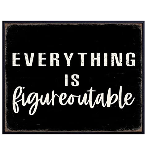 Motivational Entrepreneur Quotes Wall Decor (11x14)