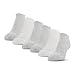 PEDS Women's Coolmax Low Cut Sock with Massaging Bar Cushion (6 Pair Pack)