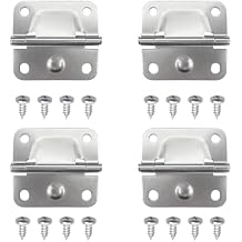 Cooler Stainless Steel Hinges for Coleman ice Chest Coolers Replacement 5235 6262 6270, with Screws Set 4pack