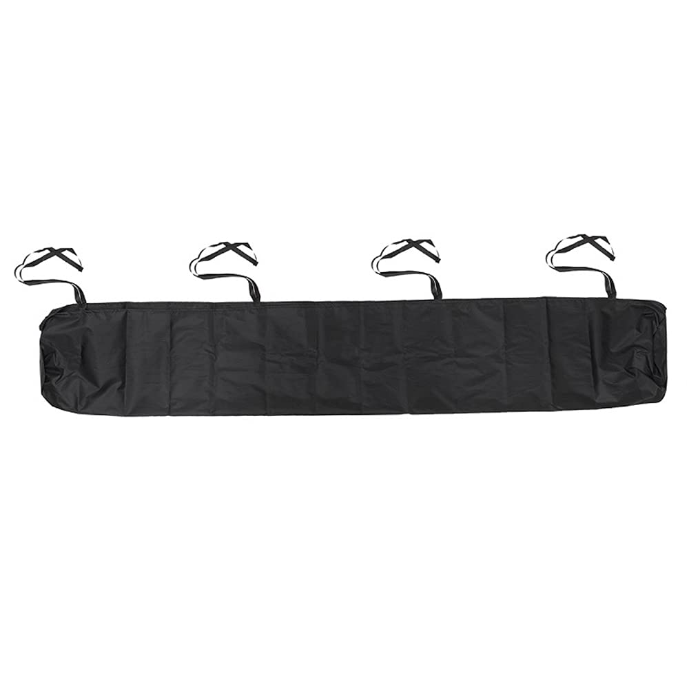 Photo 1 of Outdoor Awning Protective Cover Patio Awning Waterproof Cover Retractable Roller Blind Cover Dust Cover (5M,Black)