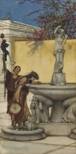 Lienzo para pared Entre Venus y Baco de Lawrence Alma Tadema que elimina el vacío de tus habitaciones