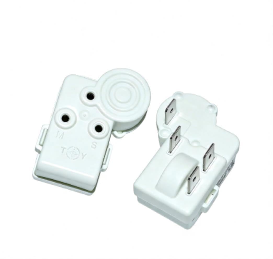 Interruptor Arrancador para ptc 4.7 Ohmios y para Compresores de Frigorífico para mini Bar Vino Cerveza Piezas Electrodomésticos(Four)