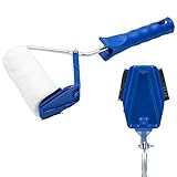 ADGO Farbrolle zum Schneiden der Farben Wandfarben Beschneideroller Kantenstreicher Farbtrennroller