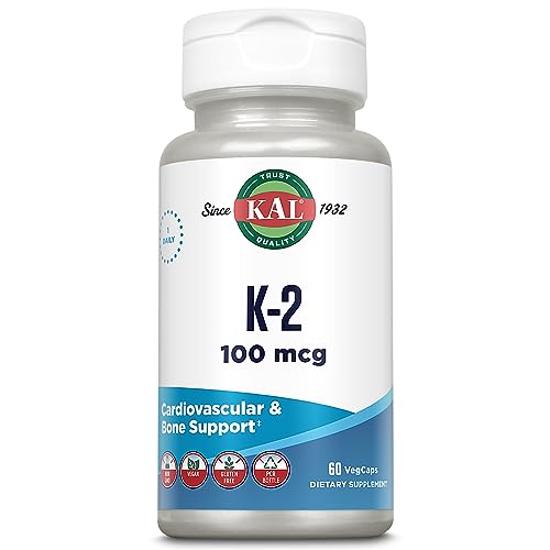 Kal K-2-100 mcg - 60 Tablets by Kal