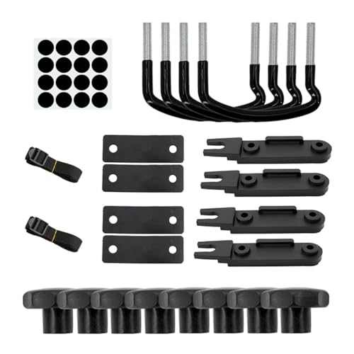 leechio U-Bolt Rack Clamps Kit