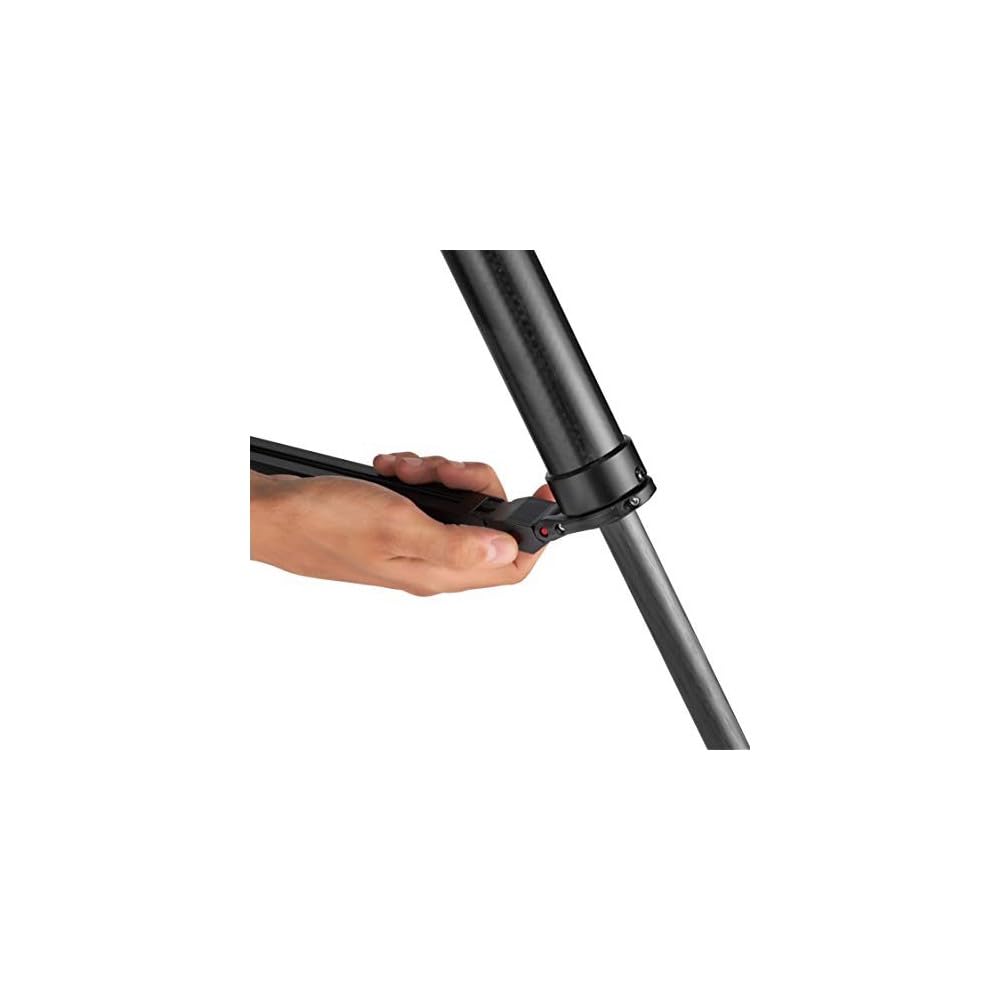 Manfrotto 2 in 1 Stativspinne, Kompatibel mit Manfrotto Fast Series 645 FTT/635 FST Stativen, für Professionelle Fotostative, Stativstabilisator für Videokameras und Kameras