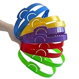 Diycoming 10Pcs Adjustable Headbands Only,Replace or Add to Your Headbands Game，Can Insert Card and Classroom Activities Paper