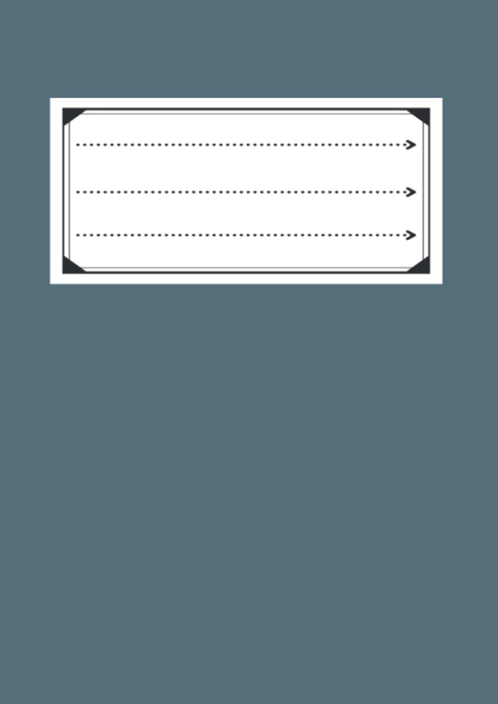 Exercise book A4 lined with margin 80 pages: Blue school writing jotter (Exercise books A4 assorted colours)
