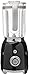 Smeg BLF01BLUS 50's Retro Style Aesthetic Blender (600 W Motor), Black