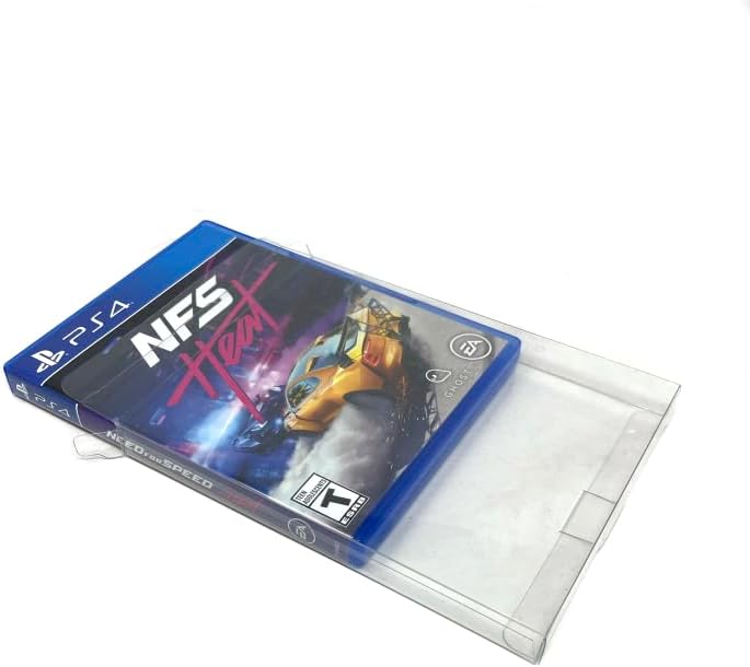 Steelbook - Fundas protectoras de plástico PET transparente compatibles con Blu-ray y 4K UHD Steelbooks - Estuches resistentes a los arañazos