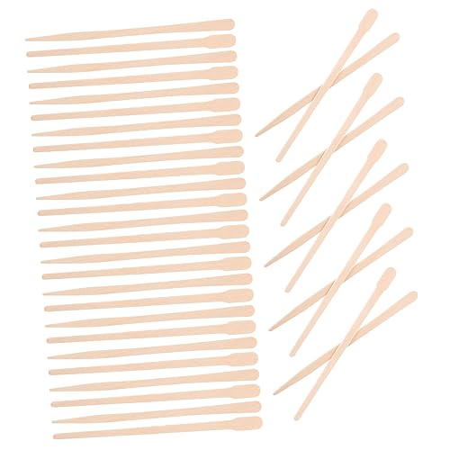 Didiseaon Facial Body Hair Removal Kit 200 Pcs Wax Sticks Wooden Applicator Smooth Home Use