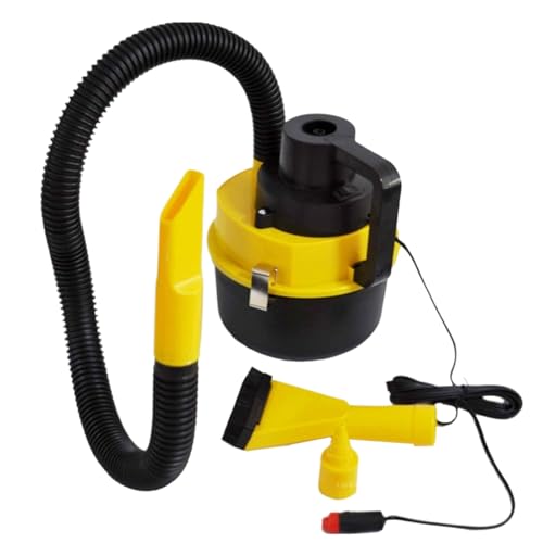 Jlobnyiun Aspirador para Coche | Aspirador De Coche Potente 120W - Kit Portátil Seco Húmedo para Detallado, Herramientas De Limpieza para Tapicería De Auto Y Alfombras del Hogar