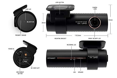 Blackvue DR900S-2CH with 16GB Micro SD Card | Power Magic Pro Hardwiring Kit Included | WiFi GPS 4K Recording CLOUD Connectivity by Blackvue - Image 3