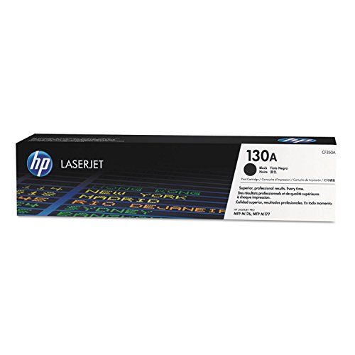 HP CF350A 130A Original LaserJet Toner Cartridge, Black, Single Pack