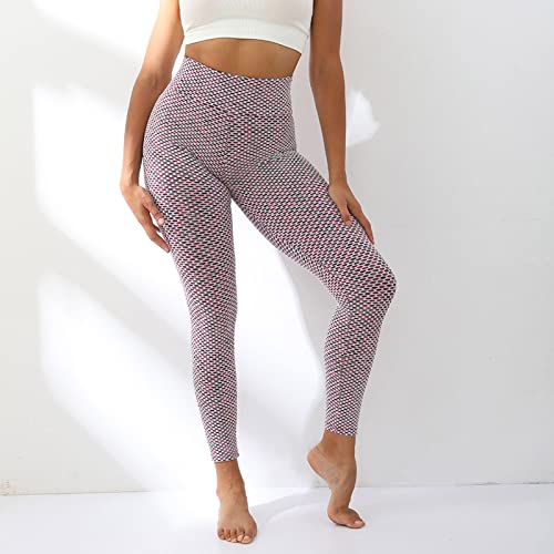 Allasfun Leggings femininas elásticas para ioga fitness corrida academia esportes calças ativas de c