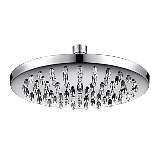 8 Tums Regnduschhuvud Med Högt Tryck Regnupplevelse Med Lätt Att Ta Bort Flödesbegränsande Regnduschhuvud Polerad Kromfinishdusch