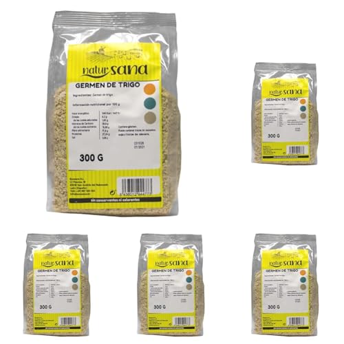 ECOSANA Germen Trigo 300G NATURSANA, Único, Estándar (Paquete de 5)