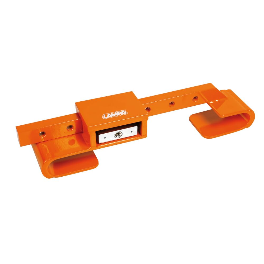 Lampa 98568 Zanna Jumbo, lucchetto blocca-porte posteriore camion in acciaio temprato