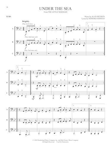 Tuba Flex-Pops for Winds jouez les thèmes Disney en harmonie