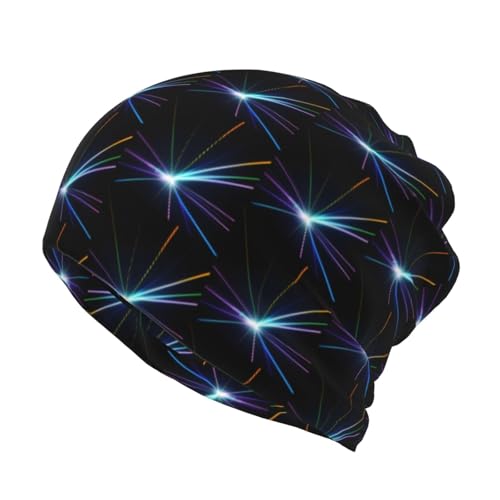 JIUTY Laser Light   Gorro multifuncional con máscara facial, polaina de cuello de invierno para actividades al aire libre, color negro