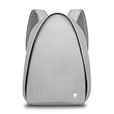 Moshi Tego Anti-Theft Backpack with USB Charging Port,Water Resistant (Stone Gray)