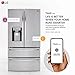 LG LMXS28626S 28 Cu. Ft. Stainless Steel 4-Door French Door Refrigerator