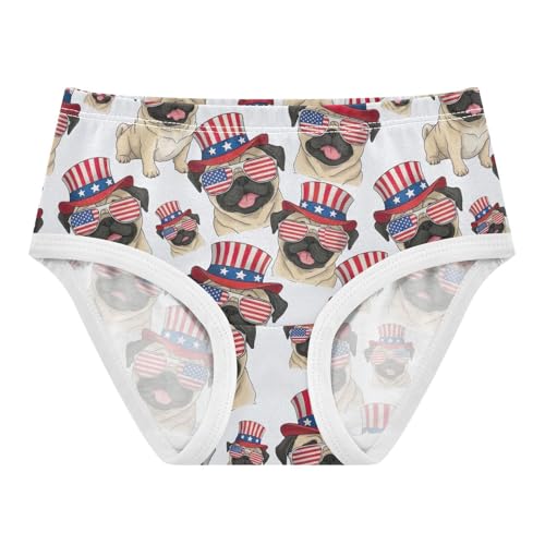 Toddlers Underwear Floral 2t Cotton Girl Panties Cute Florals Briefs Kids Undies Funny Dogs American Hats Animal