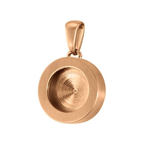 Collar Quiges de Acero Inoxidable Chapado en Oro Rosa Cover