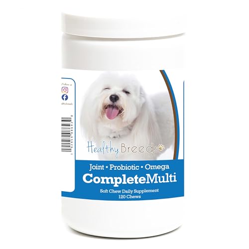 Image of Healthy Breeds Coton de Tulear All In One Multivitamin Soft Chew 120 Count