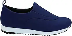 Tênis Usaflex Feminino Slip-On Elastano V9103