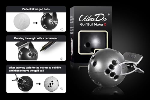 OlibaDu Marcador de bola de golfe para monitores de lançamento Rapsodo MLM2PRO - Acessórios essencia