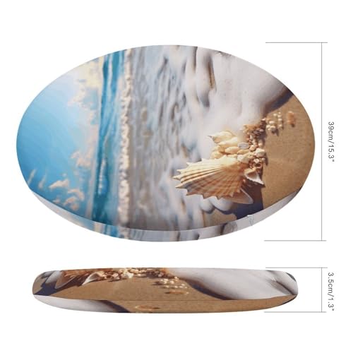 Coussin de sol de méditation en mousse à mémoire de forme ronde - 3