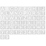 Kompatibilität mit Zeichen- und Beschriftungshilfen: Geeignet für die meisten Stifte, Gelmedien, Sprays, Tinte, Texturpasten, Kreide, Sprays, Nebel, Acrylfarbe und mehr.