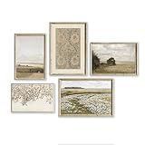 Farmhouse Wall Decor Aesthetic Vintage Wall Art Prints Botanical Canvas Wall Art Farmhouse Decor Liv
