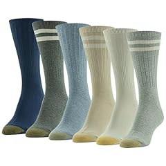 Retro Stripe Light Grey Heather Assorted (6-pairs)