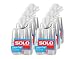 Solo Cup Clear Plastic Cups, 10 Ounce, 216 Count