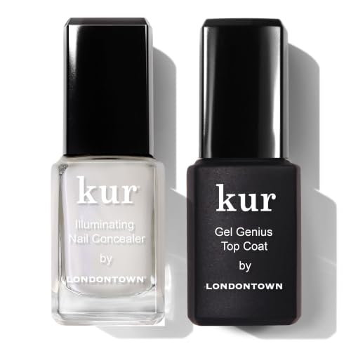 LONDONTOWN Nail Concealer and Gel Genius Top Coat Duos, Brighten ...