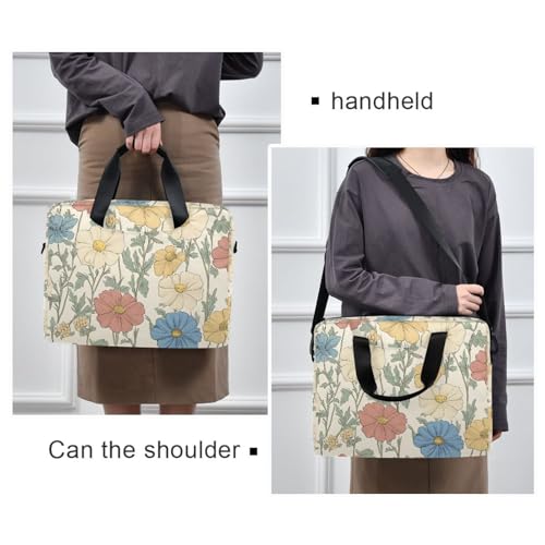 Bolso bandolera para laptop con multiples compartimentos miniatura 6
