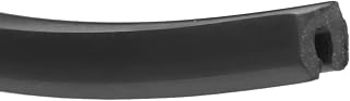 FLEXMAN Rubber Seal Strip, Glass Greenhouse Rubber Strip Professional Glazing Sealing Rubber Line Cable Greenhouse Accessory Rubber Glass for Greenhouse (55m / 180ft)
