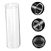 STOBOK 10pcs Coin Storage Tubes Transparent Coin Holders for Collectibles Protection Against Scratches and Sliding for All Types
