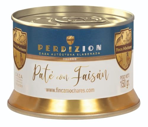 Paté de Faisán artesano 150 grs. Se recomienda servirlo a temperatura ambiente para saborear todos sus matices. Conservas Gourmet. Paté de Faisán Gourmet. Regalo original.