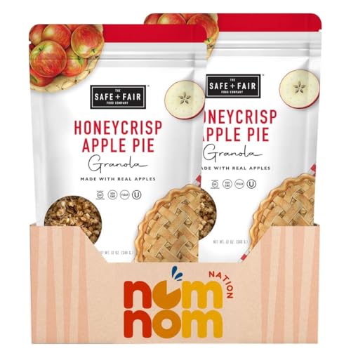 Safe + Fair Honeycrisp Apple Pie Granola Pack of 2